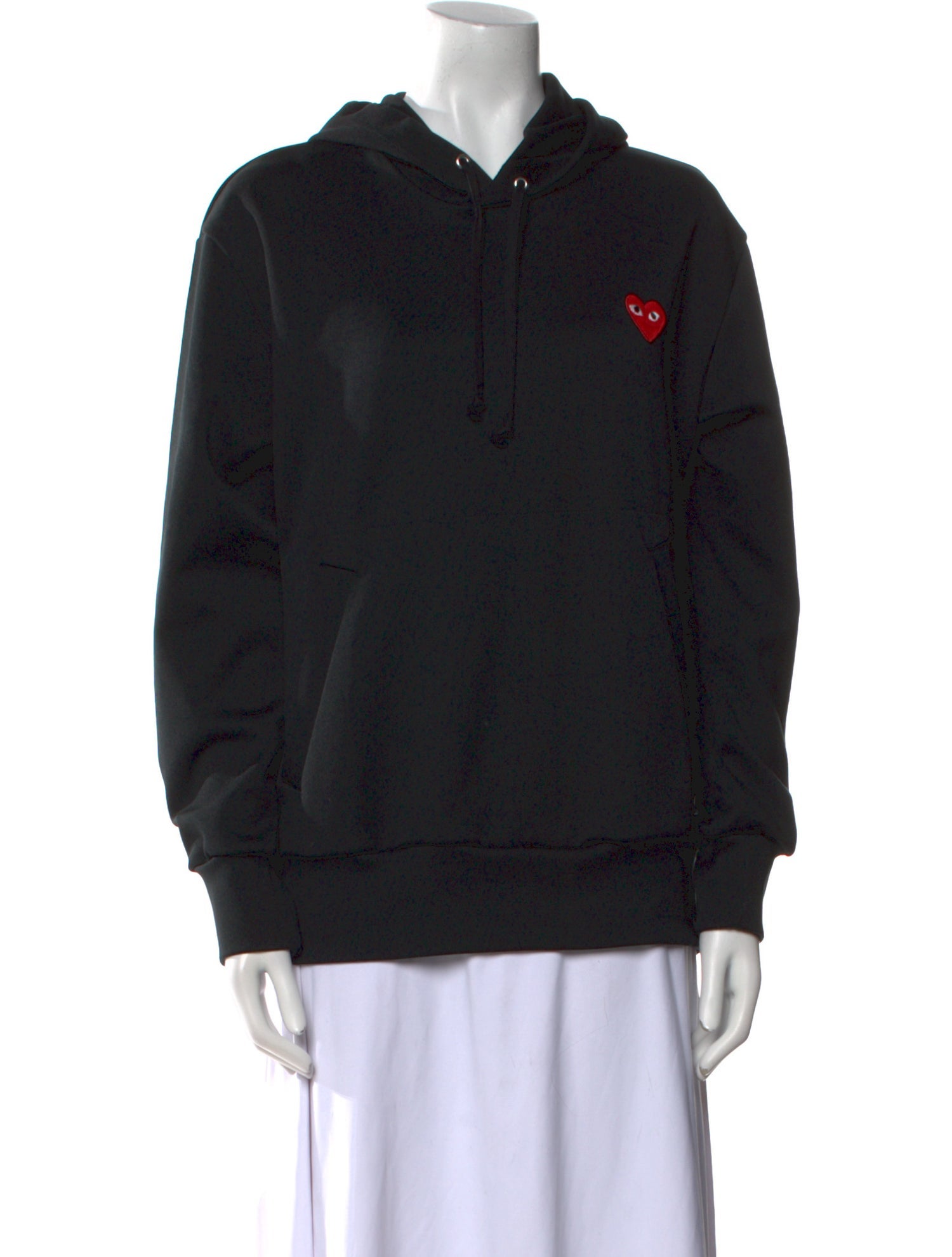 Comme des Garçons Play Crew Neck Long Sleeve Sweatshirt